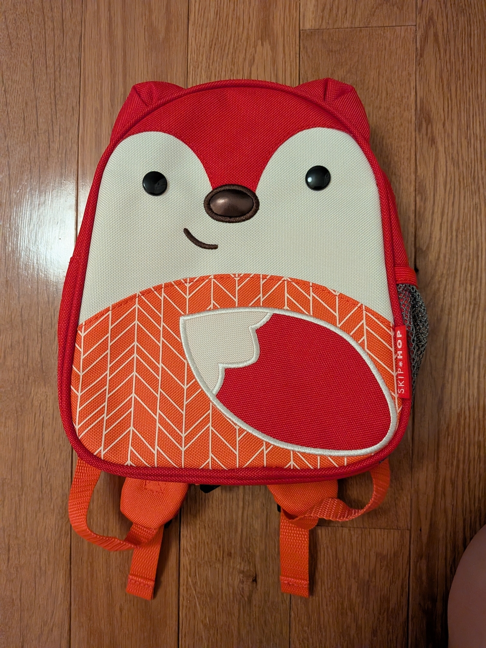 Skip Hop Red and Orange Fox Toddler Backpack
